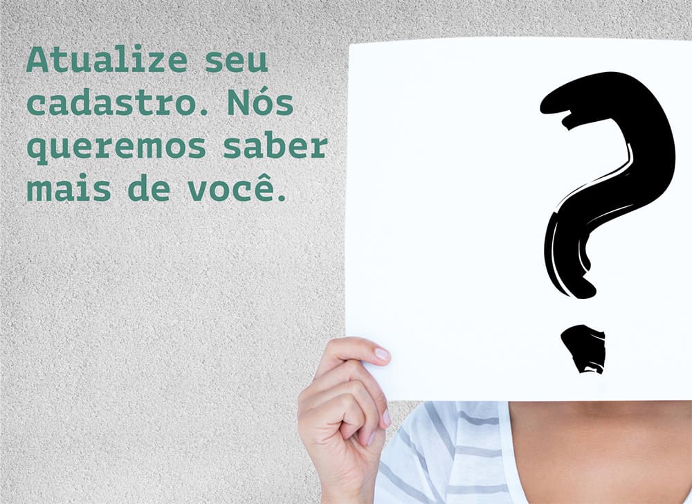cadastro atualizacao