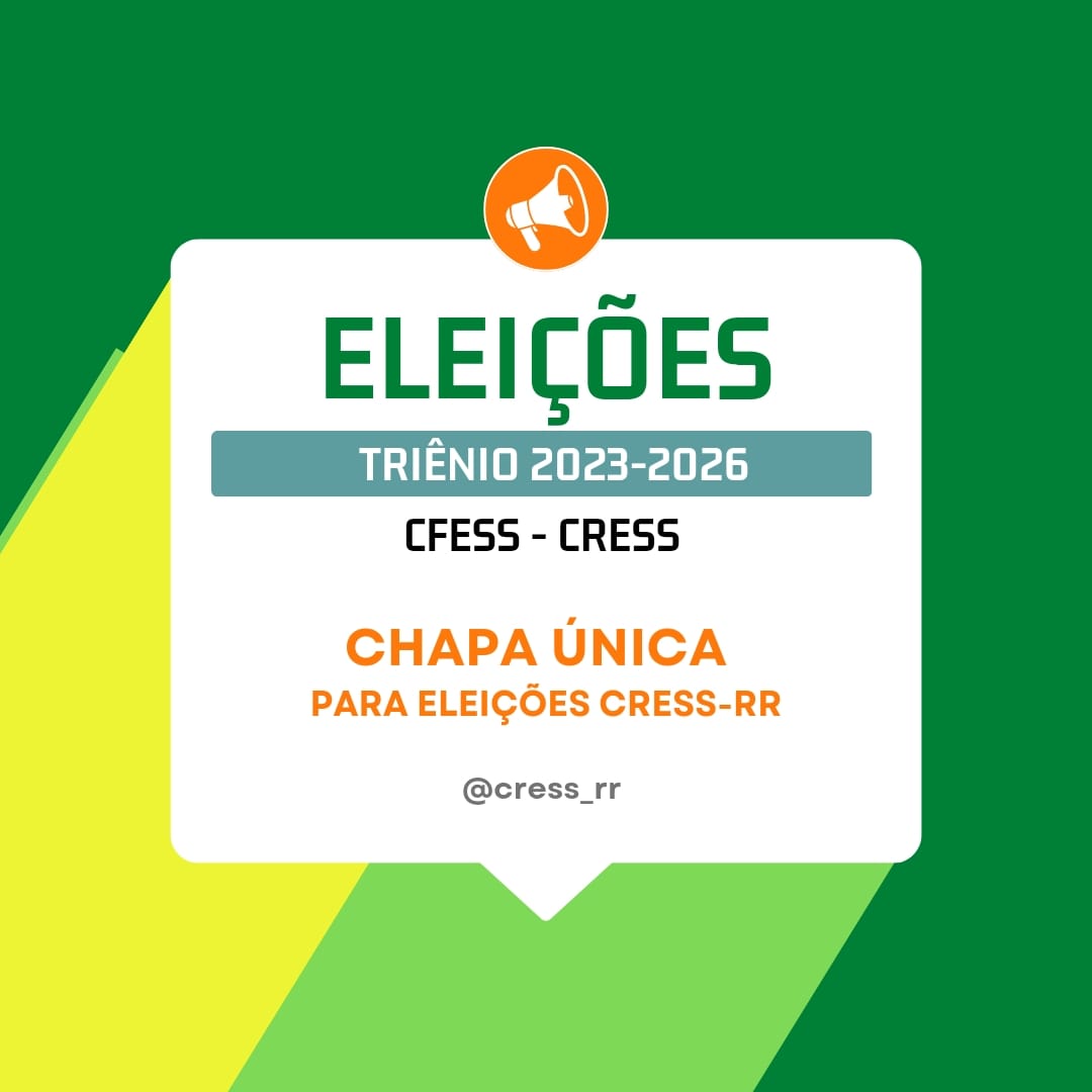 A COMISSÃO REGIONAL ELEITORAL DO CRESS-PA INFORMA O RESULTADO DAS