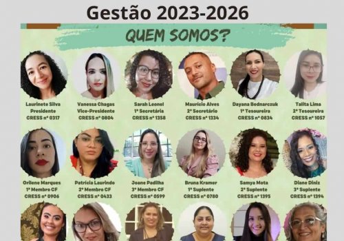 GESTÃO 2023-2026: CHAPA RESISTÊNCIA DEMOCRÁTICA